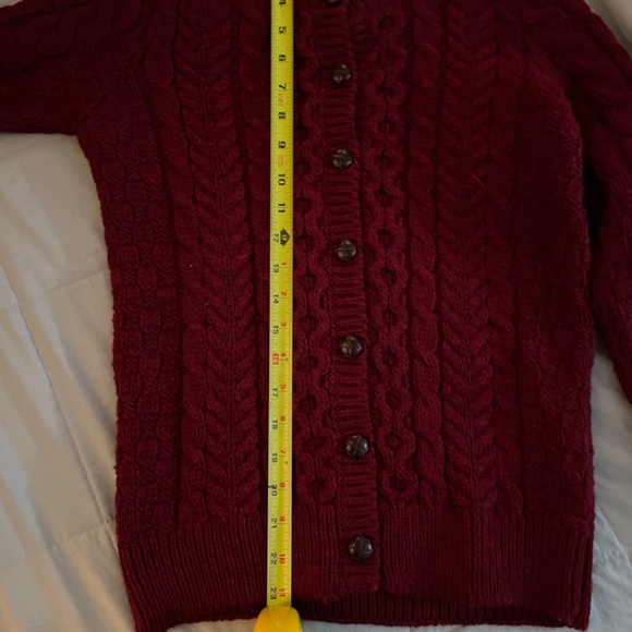 Ll bean sweater . Made in Ireland. Merino . - Picture 4 of 5